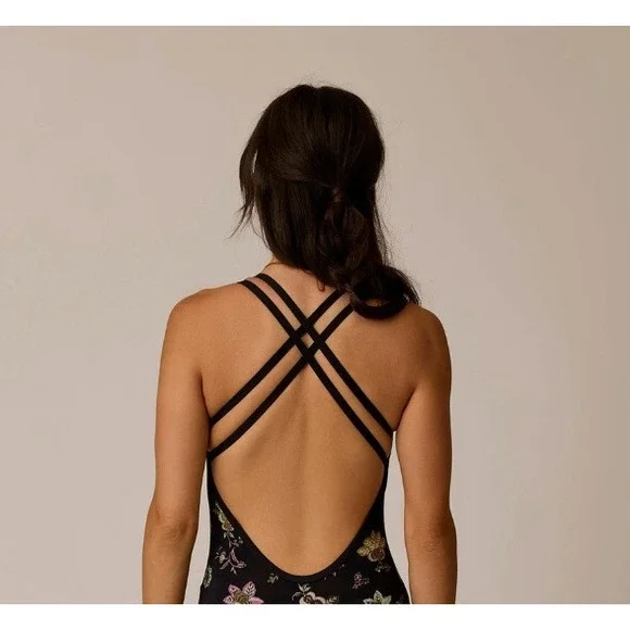 Carve Designs Beacon One Piece Swimsuit Stargazer Floral Print Small Tall - Picture 5 of 10